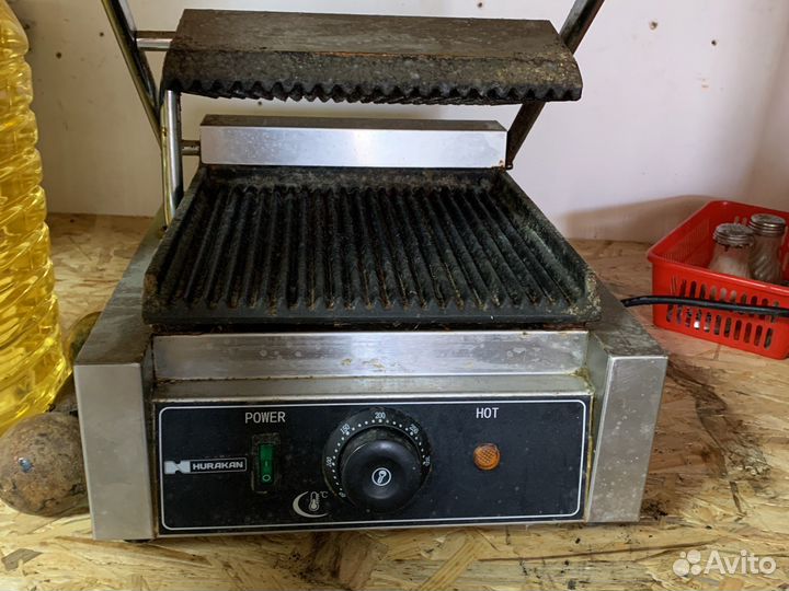 Гриль прижимной