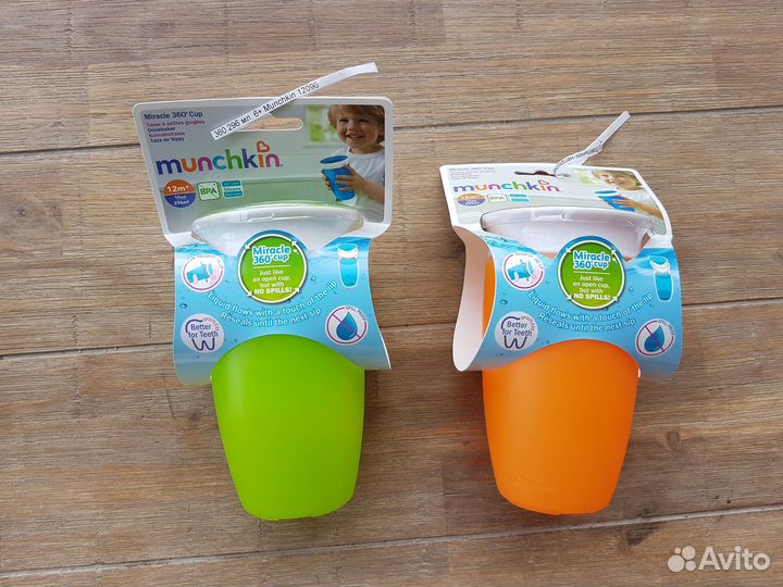 Поильник-непроливайка детский Miracle 360 Munchkin