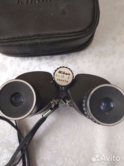 Японский бинокль Nikon 6x18x8 Лот 635