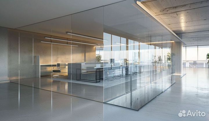 Стеклянные ограждения для лестницы