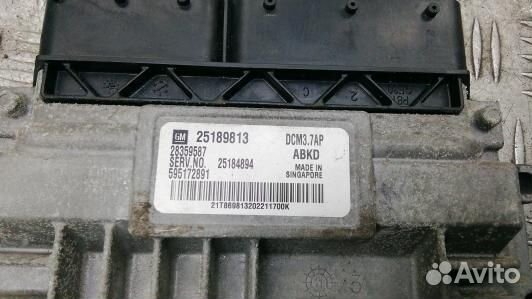 Блок управления двс opel antara (GNT18PC01)