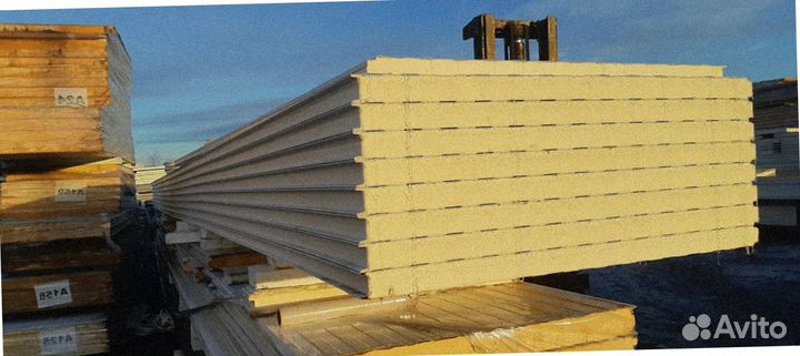 Сэндвич панели стеновые утеплитель PIR от 200 м2