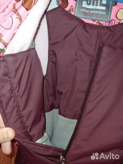 Зимний комбинезон для девочки 92