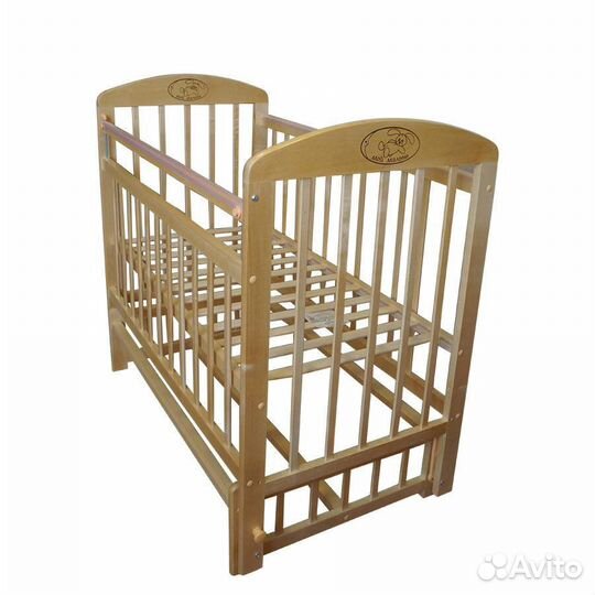 Детская кроватка Ивашка «Мой малыш» с маятником