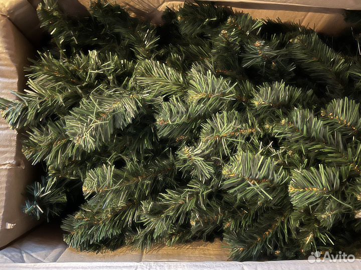 Елка новогодняя искусственная 180 см бу