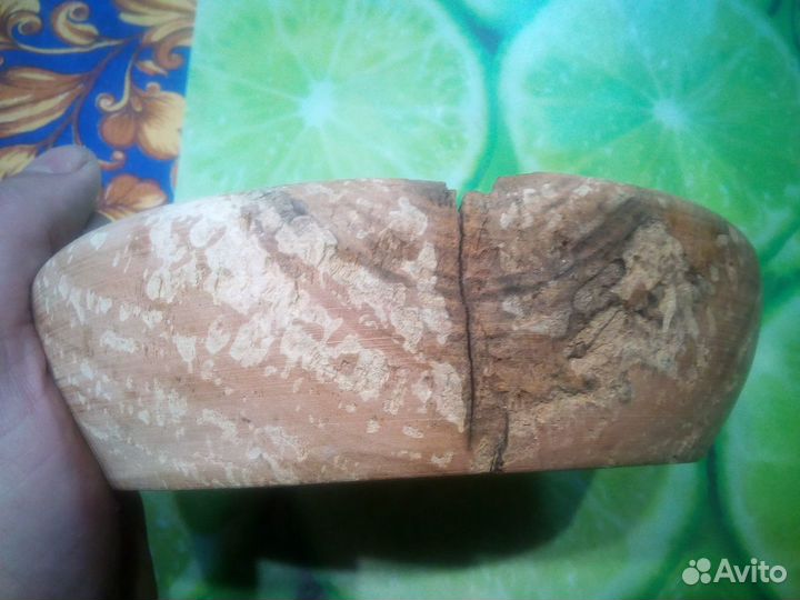 Тарелка из яблони, 18,5 см