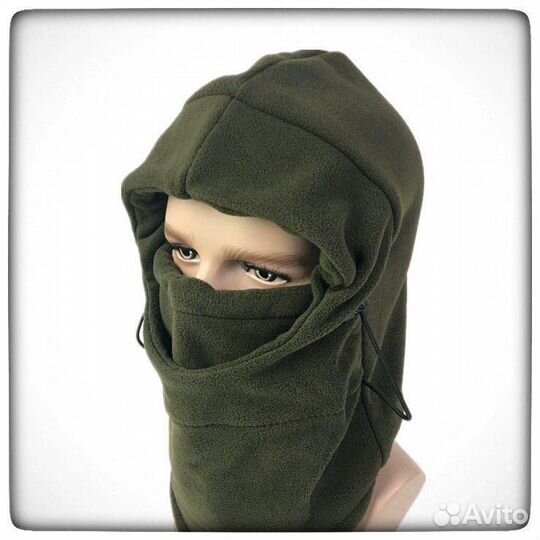 Капюшон флисовый подшлемник теплая на меху