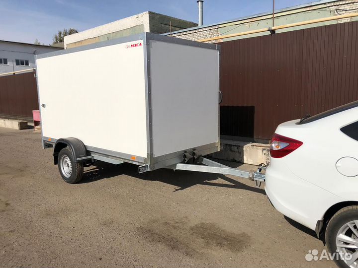 1-осный Промтоварный фургон прицеп 3,0 х 1,48