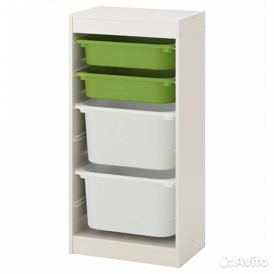 Стеллаж IKEA труфаст белый