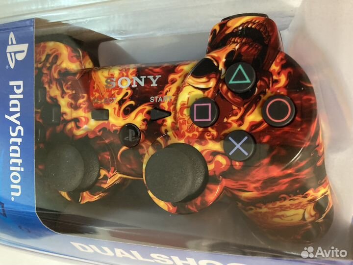 PS3 контроллеры с рисунками, копии оригинала,новые