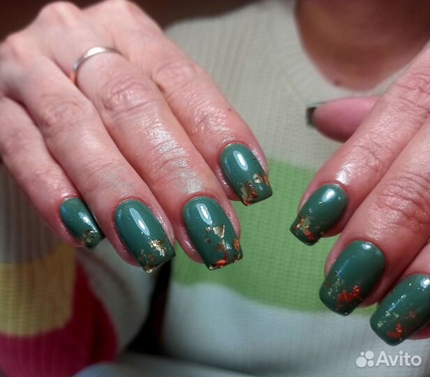 Маникюр с покрытием