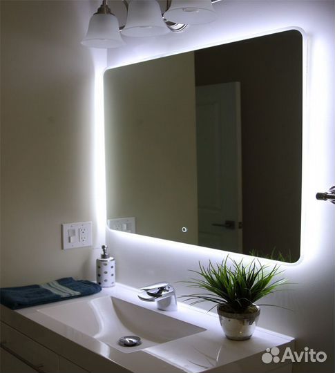 Зеркало в ванную с подсветкой Elision