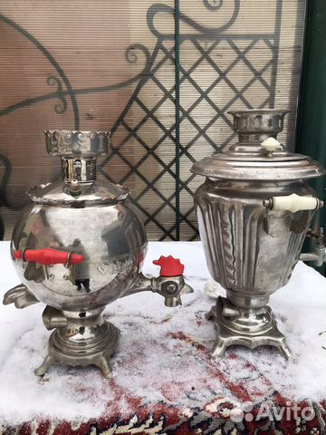 Самовар электрический расписной