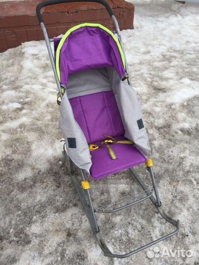Санки коляска ника