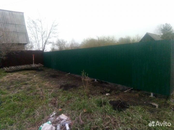 Заборы# Распашные ворота# Откатные ворота