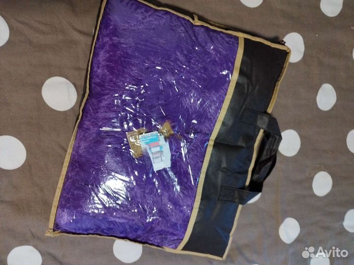 Плед травка новый