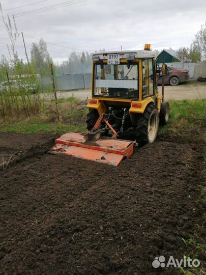 Вспашка огородов минитрактором