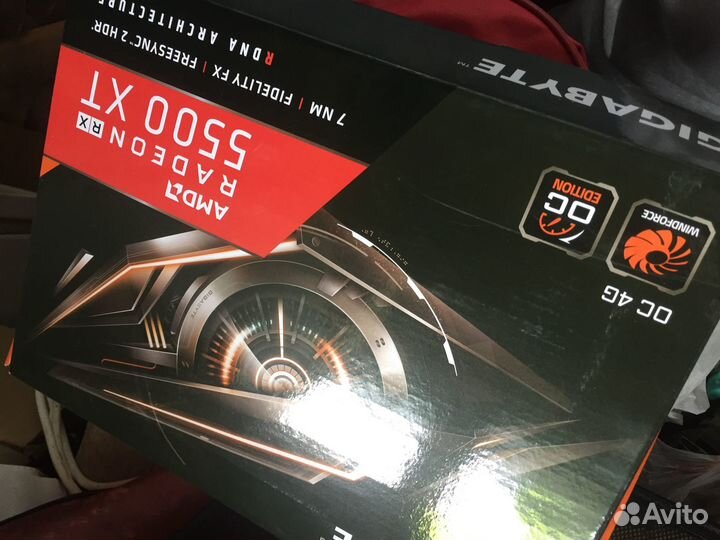 Radeon rx 5500 xt 4g от gigabyte