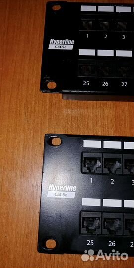 Патч-панель HyperLine 48 портов кат. 5е