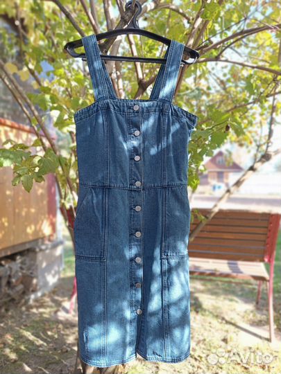 Джинсовый сарафан 46 Funday