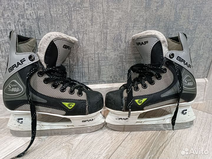 Коньки хоккейные детские