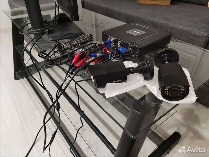 Комплект видеонаблюдения 2 камеры
