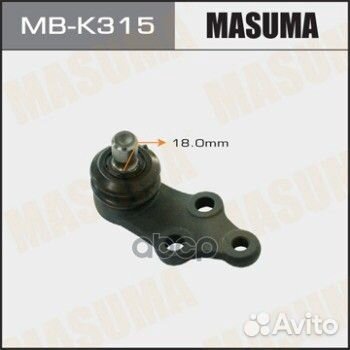 Опора шаровая hyundai IX35 masuma MB-K315 MB-K315