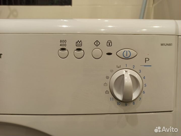 Стиральная машина indesit wiun81 на запчасти