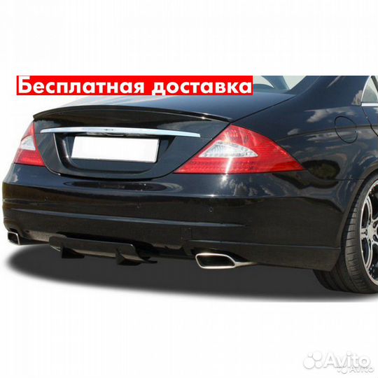 Лип спойлер Mercedes-Benz W219 CLS