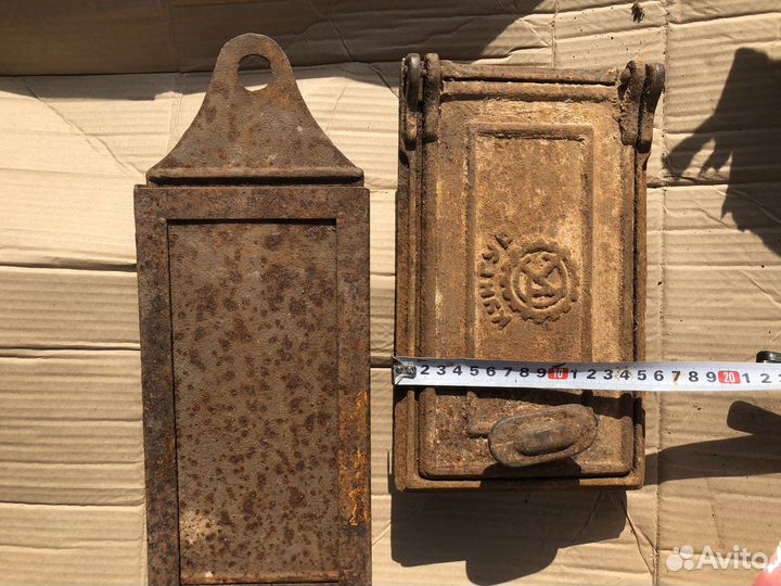 Дверца печная чугун заслонка СССР