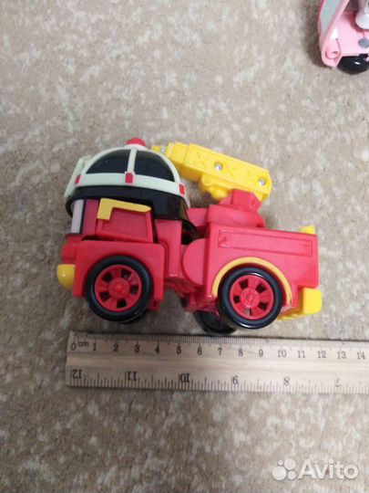 Конструктор Поли. Машины трансформеры Поли