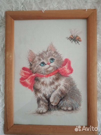 Картина вышитая крестом