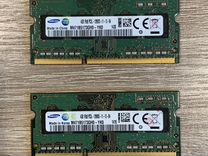 Оперативная память для ноутбука Samsung DDR3 4 GB