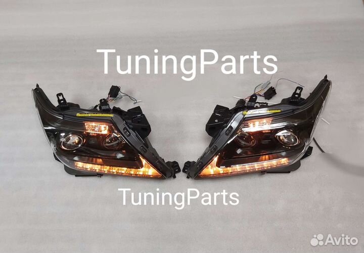 Фары Lexus lx570 LED с бегающим поворотником 2012+