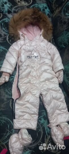 Детский зимний комбинезон 80