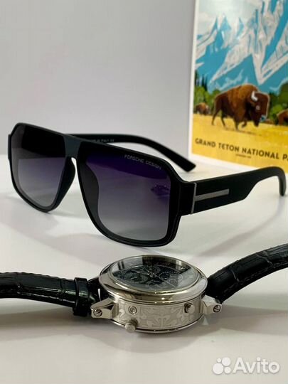 Солнцезащитные очки мужские новые с полароидом