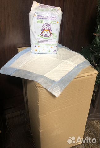 Пеленки для животных 60х40 геливые