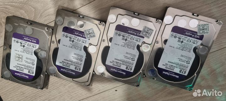 6 тб Жесткий диск WD Purple WD60purz