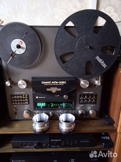 Катушечный магнитофон олимп мпк-005С