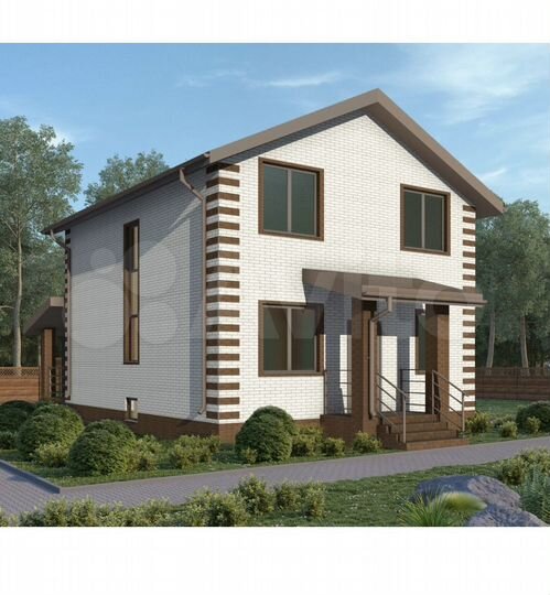 Дом 120 м² на участке 7,5 сот.