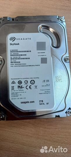 Жёсткий диск для видеонаблюдения