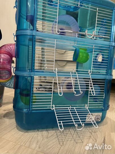Стильная Клетка для хомяка большая грызунов