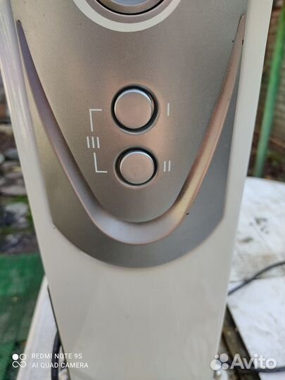 Маслянный обогреватель 2 квт, 8 секций скарлет