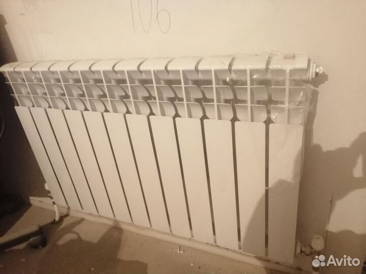 Радиатор отопления алюминиевый 4 секции