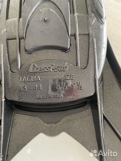 Ласты 43-44 gressi маска tusl трубка дайвинг