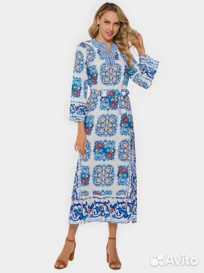 Плажная туника/платье р-р М