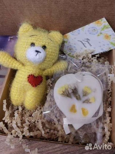 Необычный подарок (игрушка, свеча, саше)