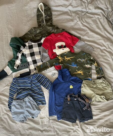 Детские вещи пакетом на мальчика 2-3 года