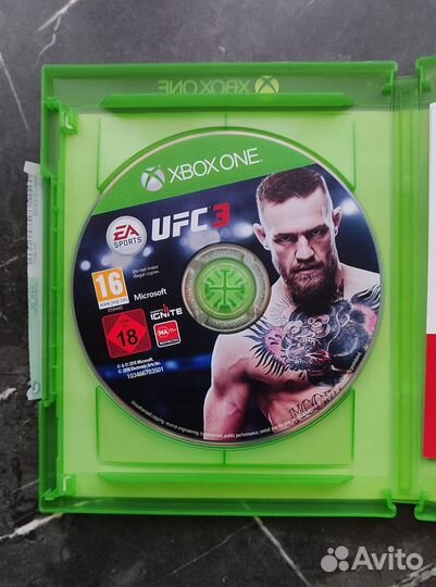 Игра UFC 3 на Xbox one