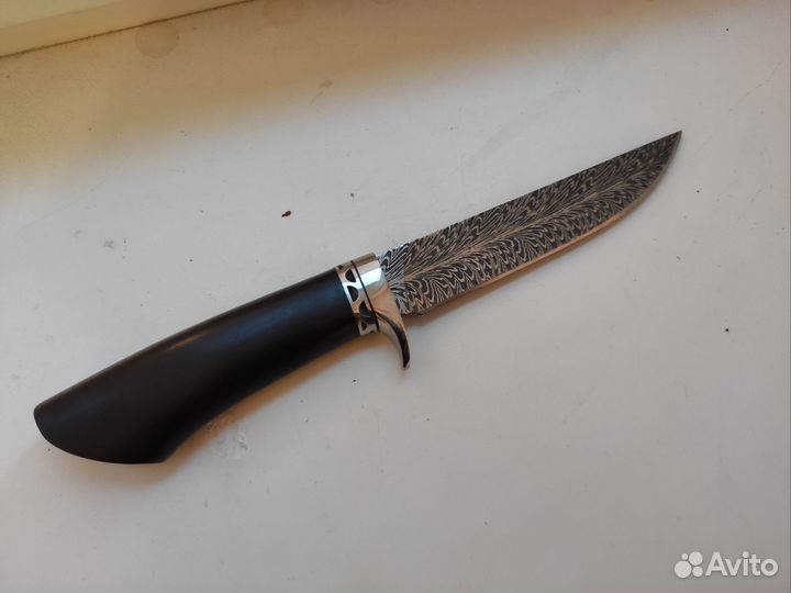Нож охотничий кованый
